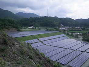 太陽光発電所（三重県松阪市飯高町地内）